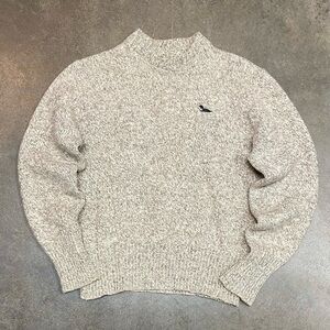 Vintage 80s Winona Knits Duck Embroidered Wool Crewneck Sweater USA Made